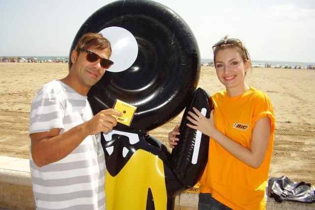 Promotoras en playas de Almendralejo, Badajoz