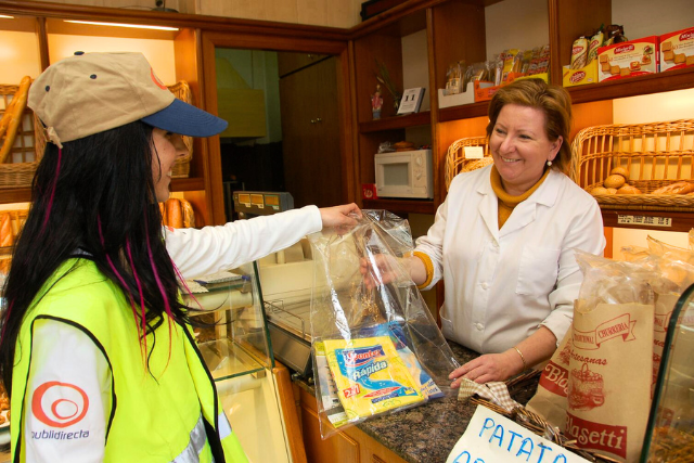 Sampling o reparto de muestras publicitarias en Vendrell, Tarragona