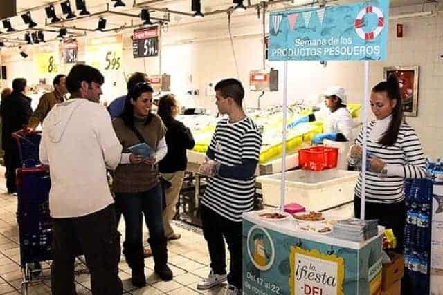 Degustaciones en Centro Comerciales de España