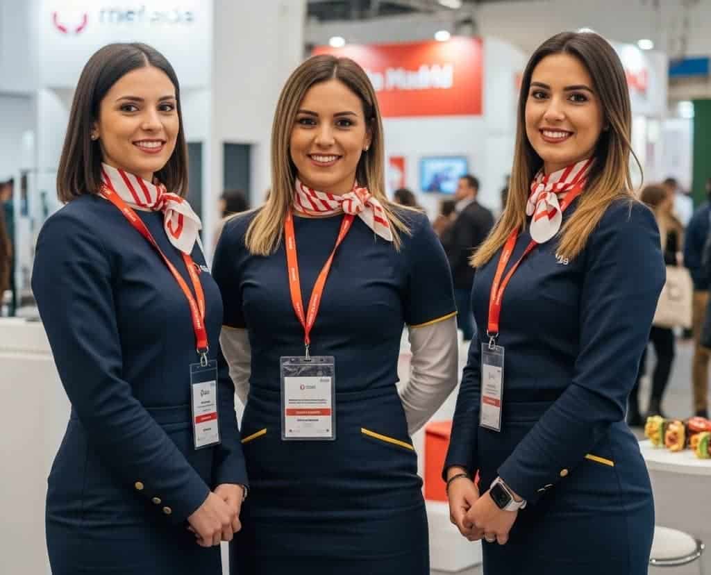 Azafatas para feria comerciales en Madrid